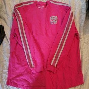 Women's XL Disney world long sleeve Sweatshirt.  Pink